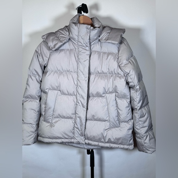 NWOT Lululemon Wunder Puff Jacket Heathered Natural Ivory - Picture 6 of 13